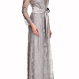 SOPRANO LACE ROBE GREY